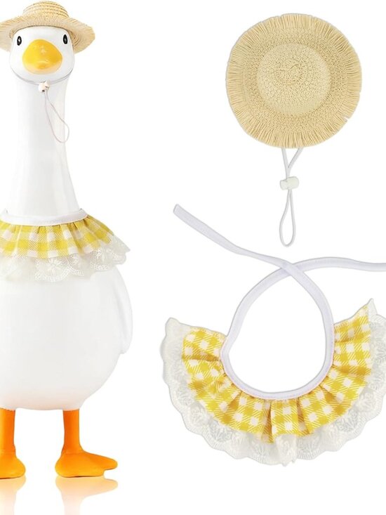 Other - Spring Porch Goose Outfit Goose Pastoral Style Outfit for 23" Cement or Plastic